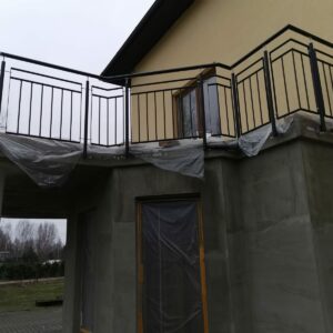 Mittatilaustyön Teräskaidetut Parvekkeet