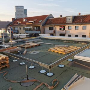 Modulaarinen Teräsrakenteinen Terassikehysjärjestelmä