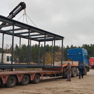 Industrial Steel Structural Frame for Building Construction