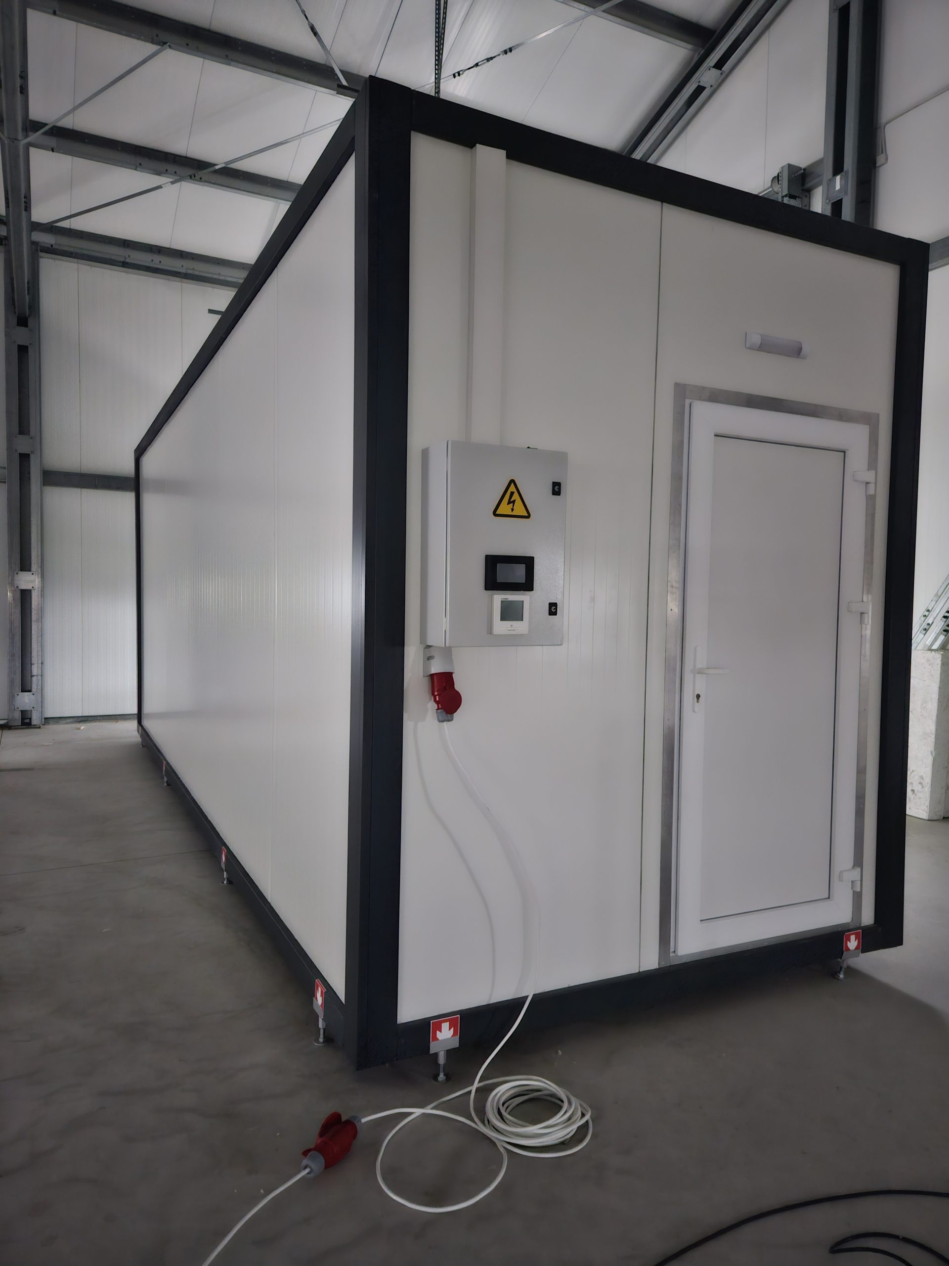 Modular Industrial Enclosure with Electrical Panel - ABR Home ...